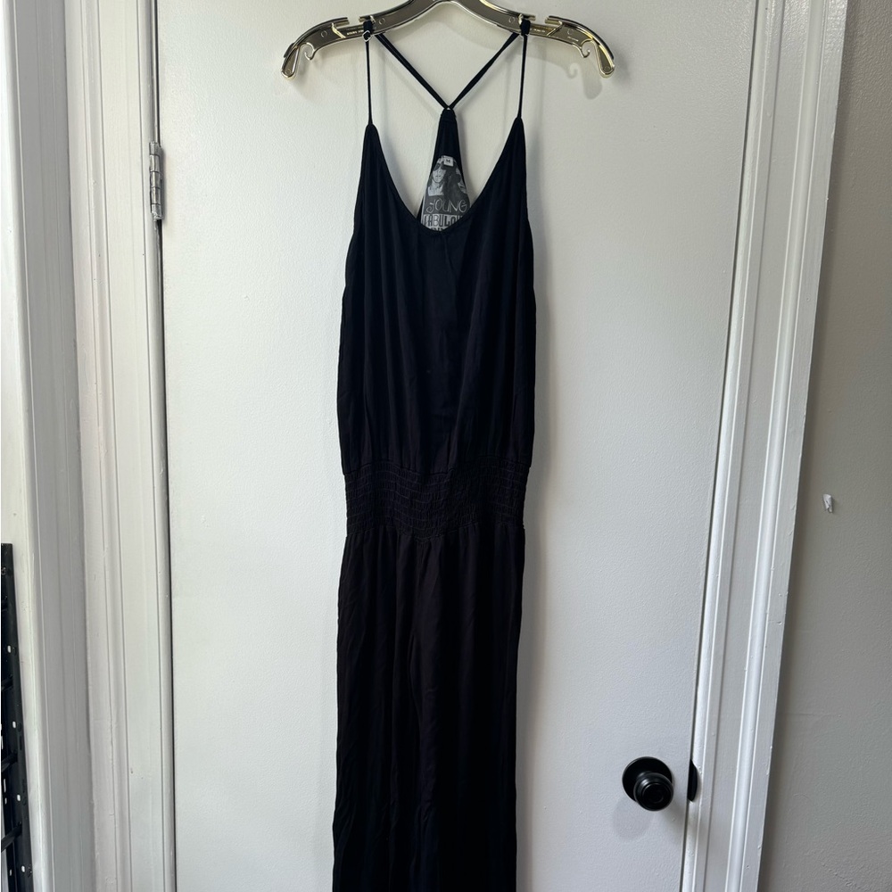 Young fabulous and broke spaghetti strap Wide Legs Jumpsuit - Picture 2 of 9